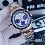 Swiss Replica Omega Speedmaster Chronograph Watch Blue Inner